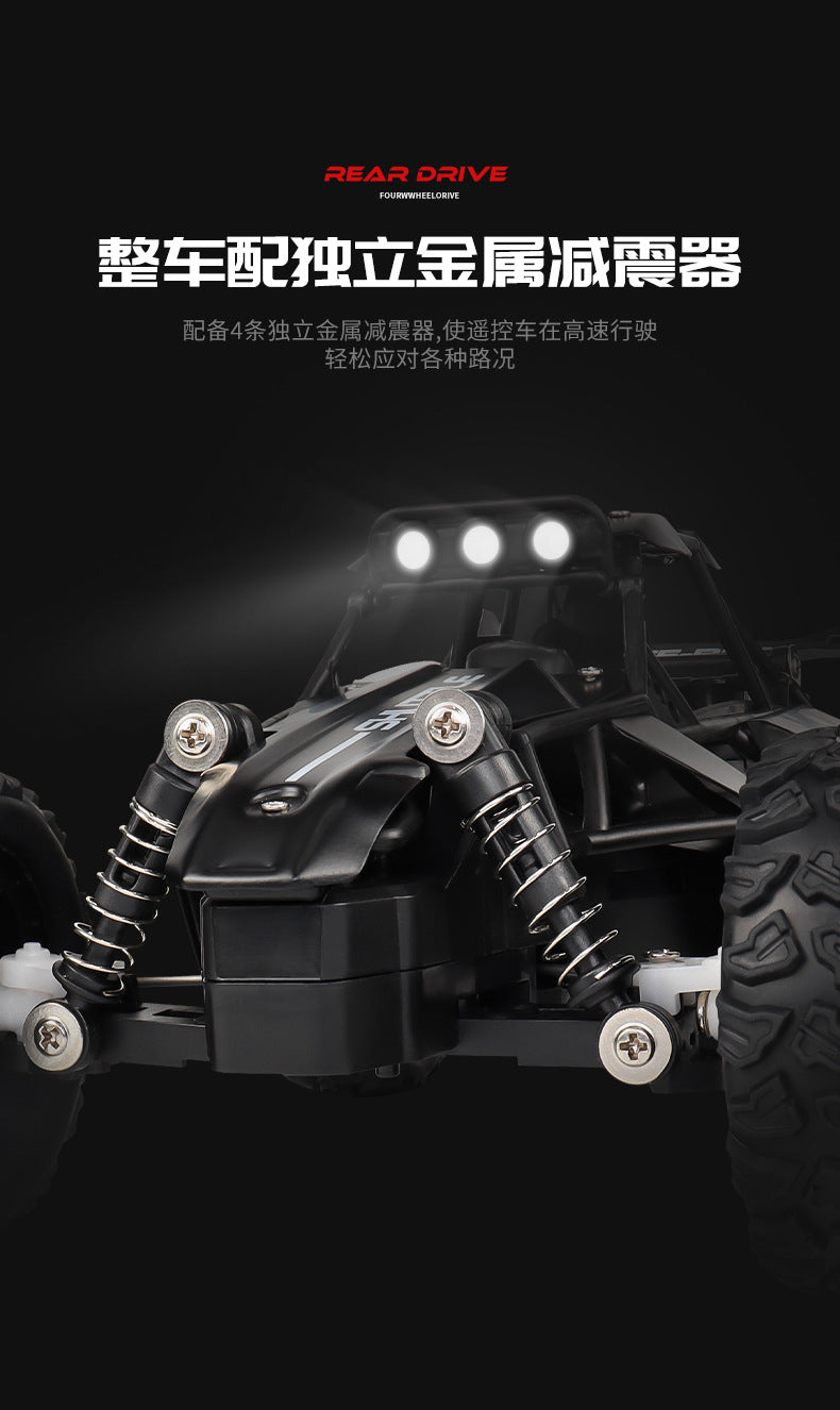RC Car 1:16 2WD with LED Light 2.4G 20KM/H High Speed Off-Road Climbing Remote Control  Car