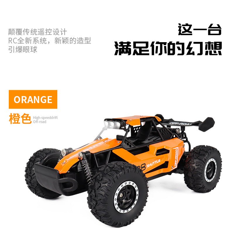RC Car 1:16 2WD with LED Light 2.4G 20KM/H High Speed Off-Road Climbing Remote Control  Car