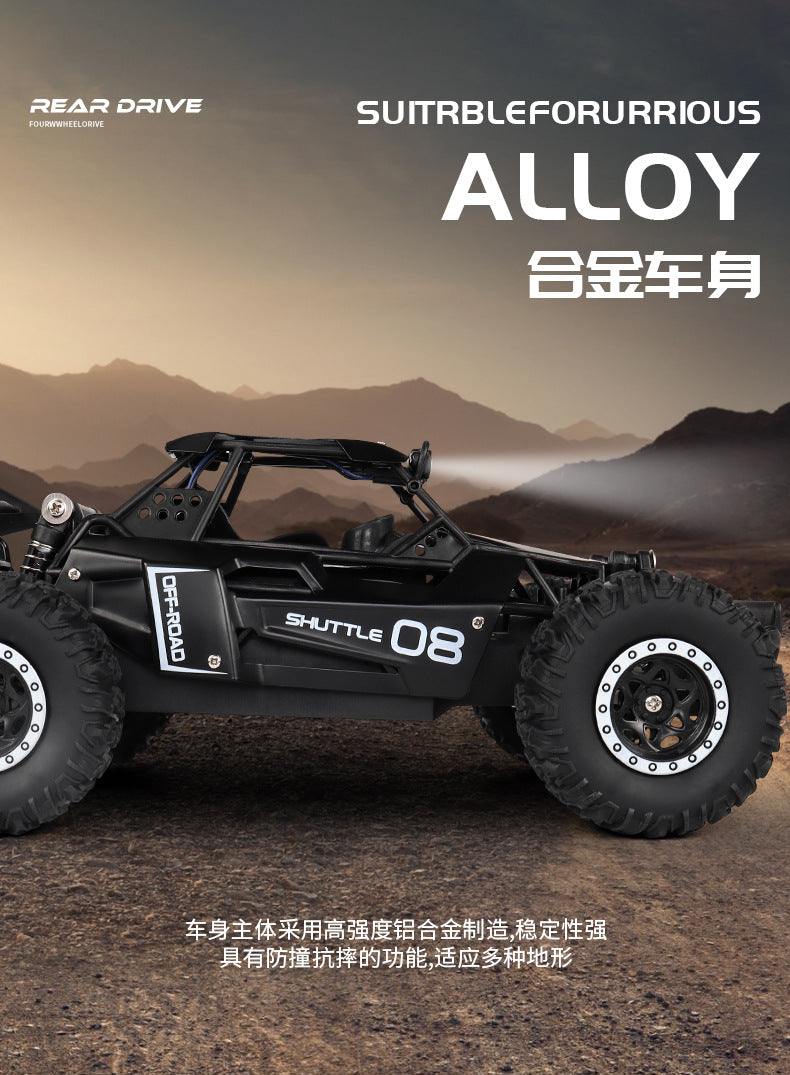 RC Car 1:16 2WD with LED Light 2.4G 20KM/H High Speed Off-Road Climbing Remote Control  Car