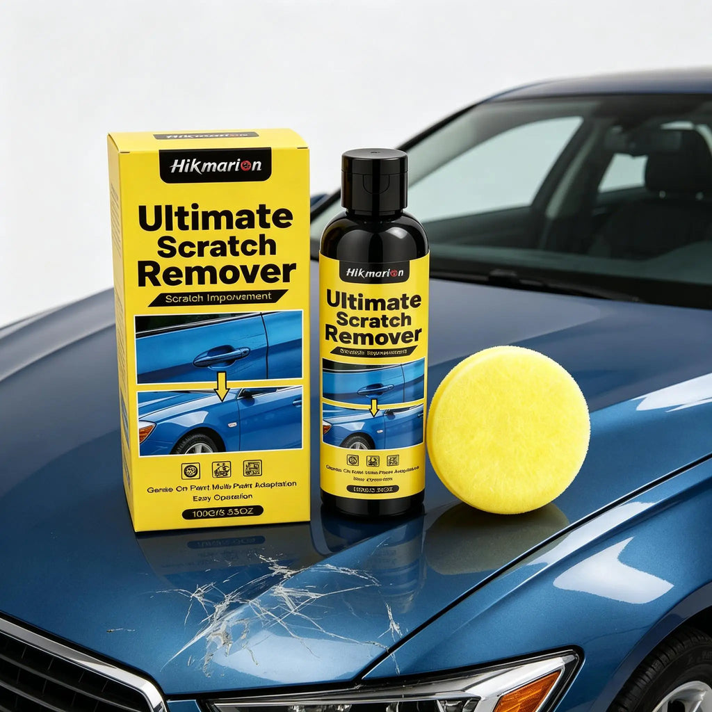 Car Scratch Removal Kit Repairs Scuffs Reduces Scratch Visibility Paint Renovation Protective Coat Daily Car Beauty Care Cleaner