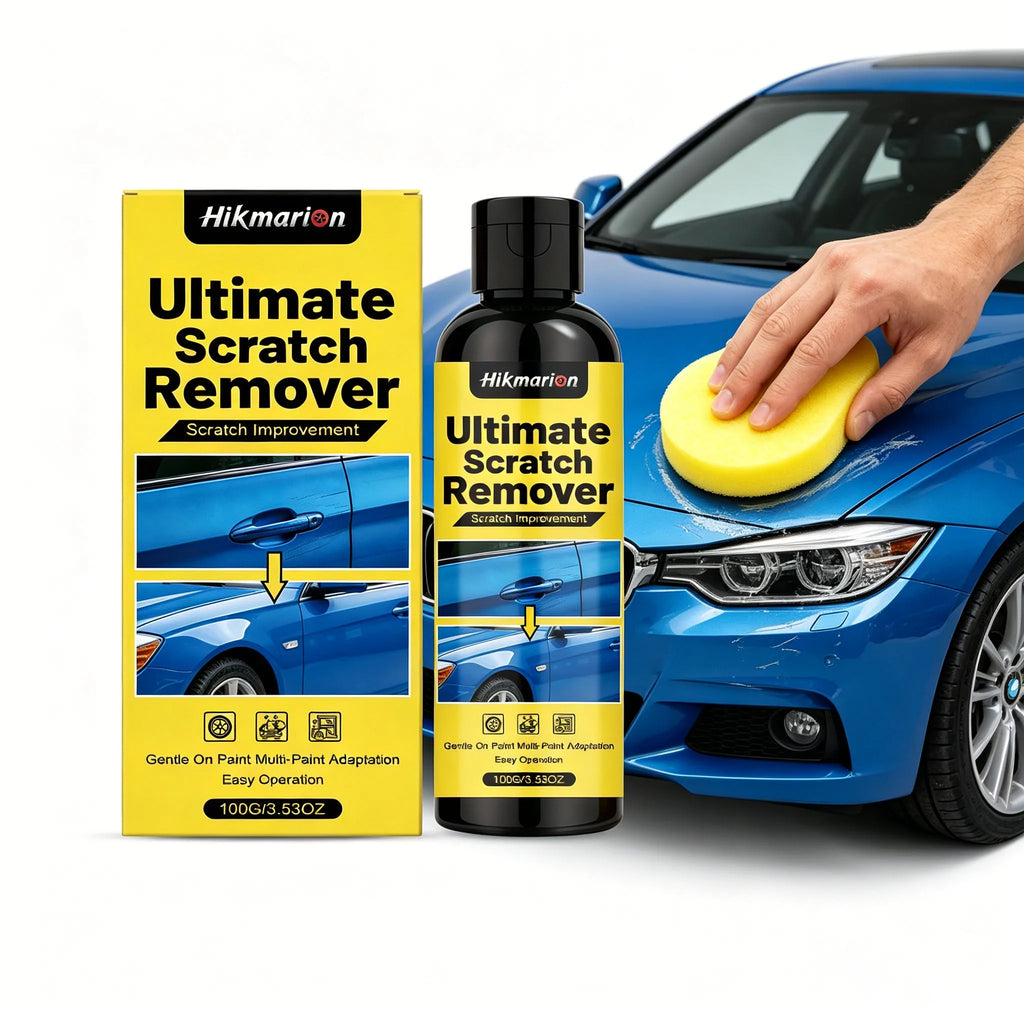 Car Scratch Removal Kit Repairs Scuffs Reduces Scratch Visibility Paint Renovation Protective Coat Daily Car Beauty Care Cleaner