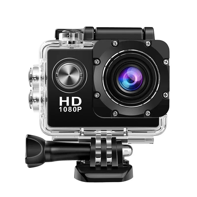 Underwater Waterproof Go Pro Sports Camera Multifunctional Outdoor Riding Sports DV Skiing Diving Action Camera Video Camera For Helmet