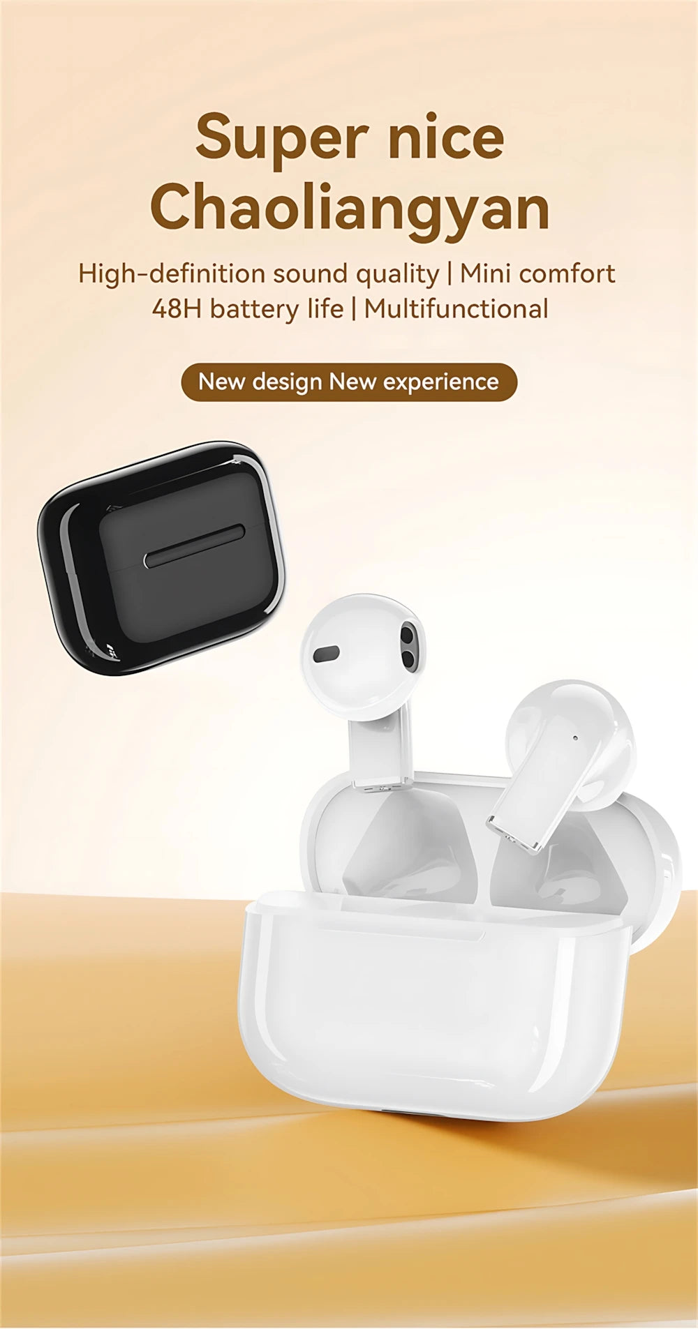 Wireless Headset Smart Comfortable Ear Buds