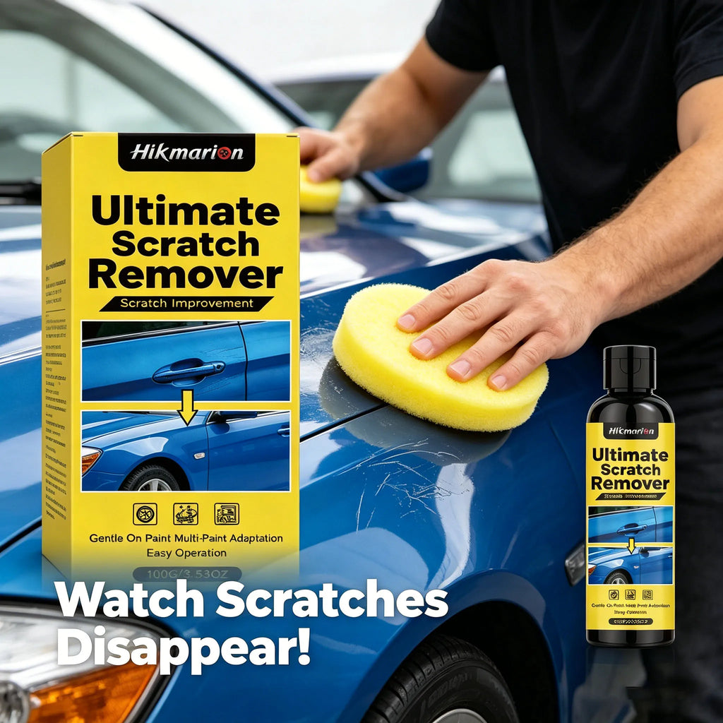 Car Scratch Removal Kit Repairs Scuffs Reduces Scratch Visibility Paint Renovation Protective Coat Daily Car Beauty Care Cleaner