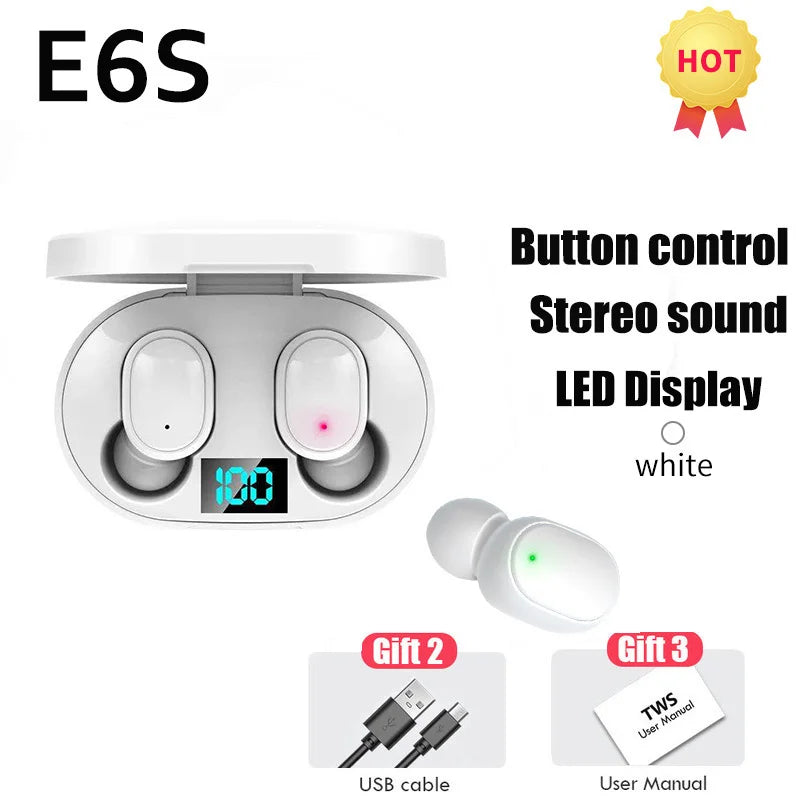 Wireless Bluetooth Headphones Over Ear HIFI Music Stereo Headset Noise Reduction Earphones