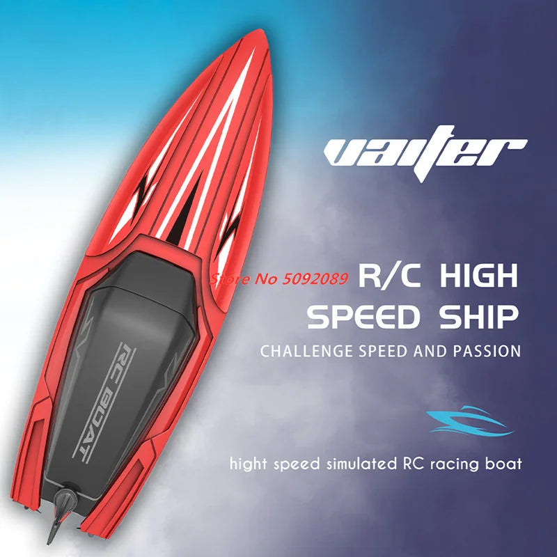 35CM Large RC Racing Boat Radio Control SpeedBoat 30Mins Driving RC Ship Boat Waterproof Toy Summer Water Gifts RC Toys