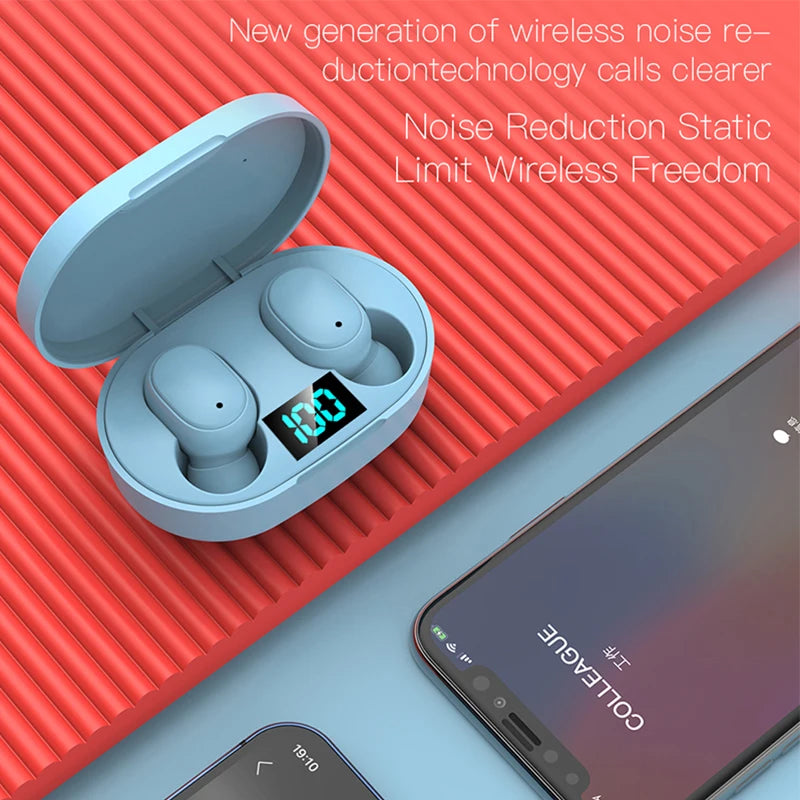 Wireless Bluetooth Headphones Over Ear HIFI Music Stereo Headset Noise Reduction Earphones