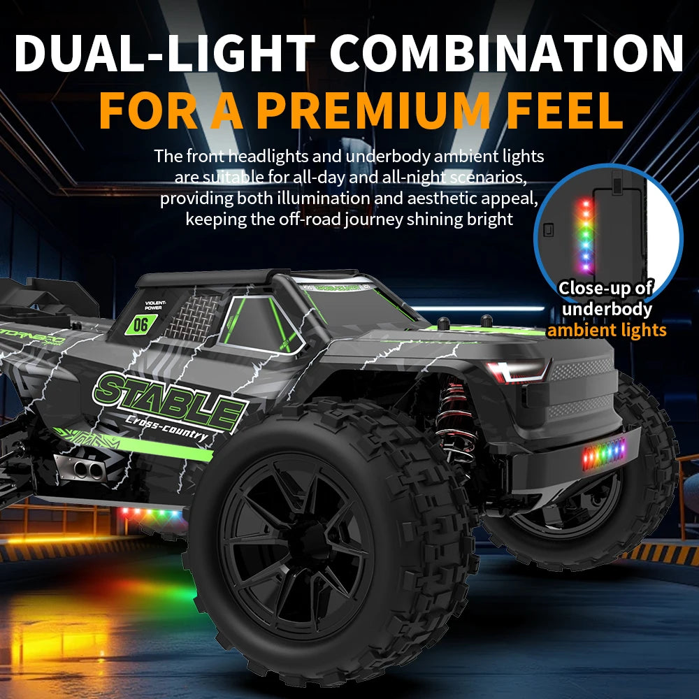 RC Car 1:14 Full Scale JJRC C8831 4WD High Speed Off Road Car Carbon Brush All-terrain Climbing Racing Drift Car Boy Gift SCY