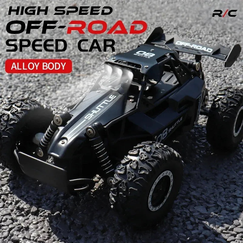 RC Car 1:16 2WD with LED Light 2.4G 20KM/H High Speed Off-Road Climbing Remote Control  Car