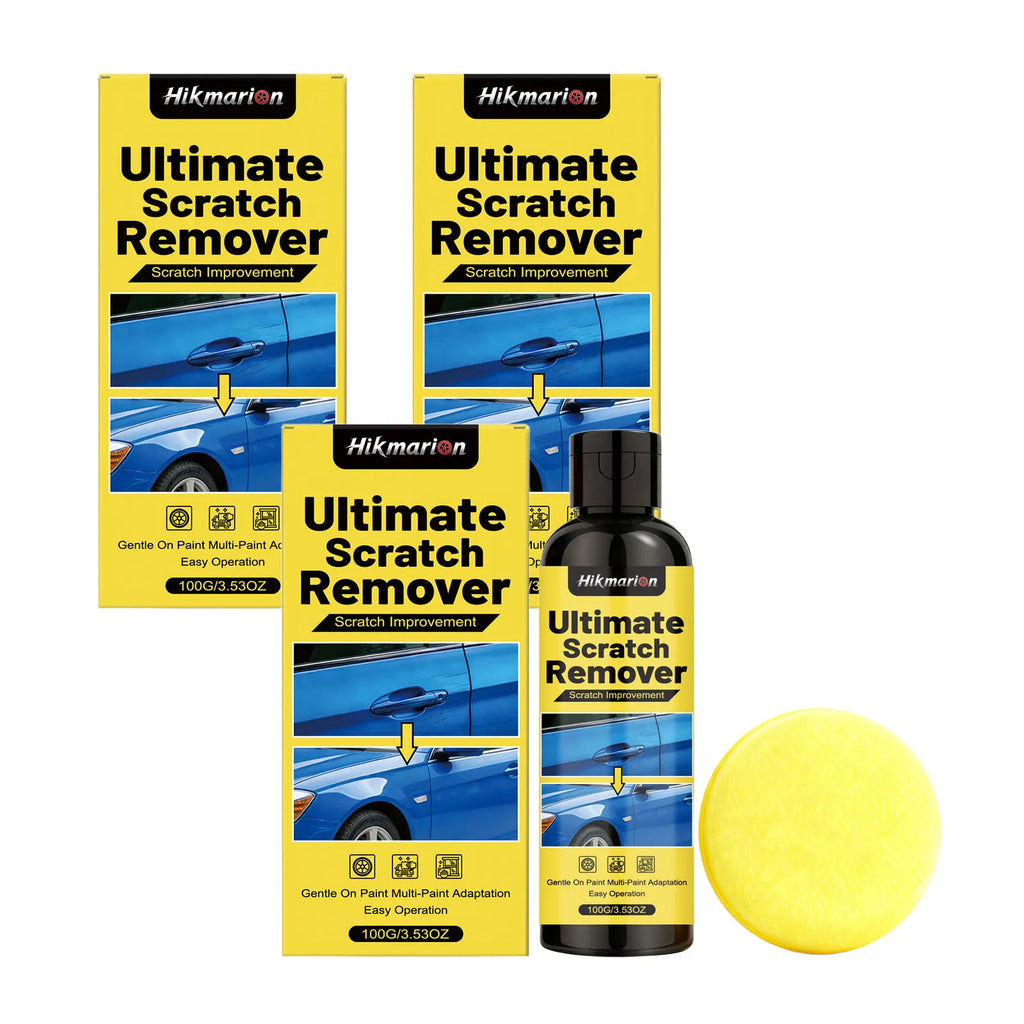Car Scratch Removal Kit Repairs Scuffs Reduces Scratch Visibility Paint Renovation Protective Coat Daily Car Beauty Care Cleaner