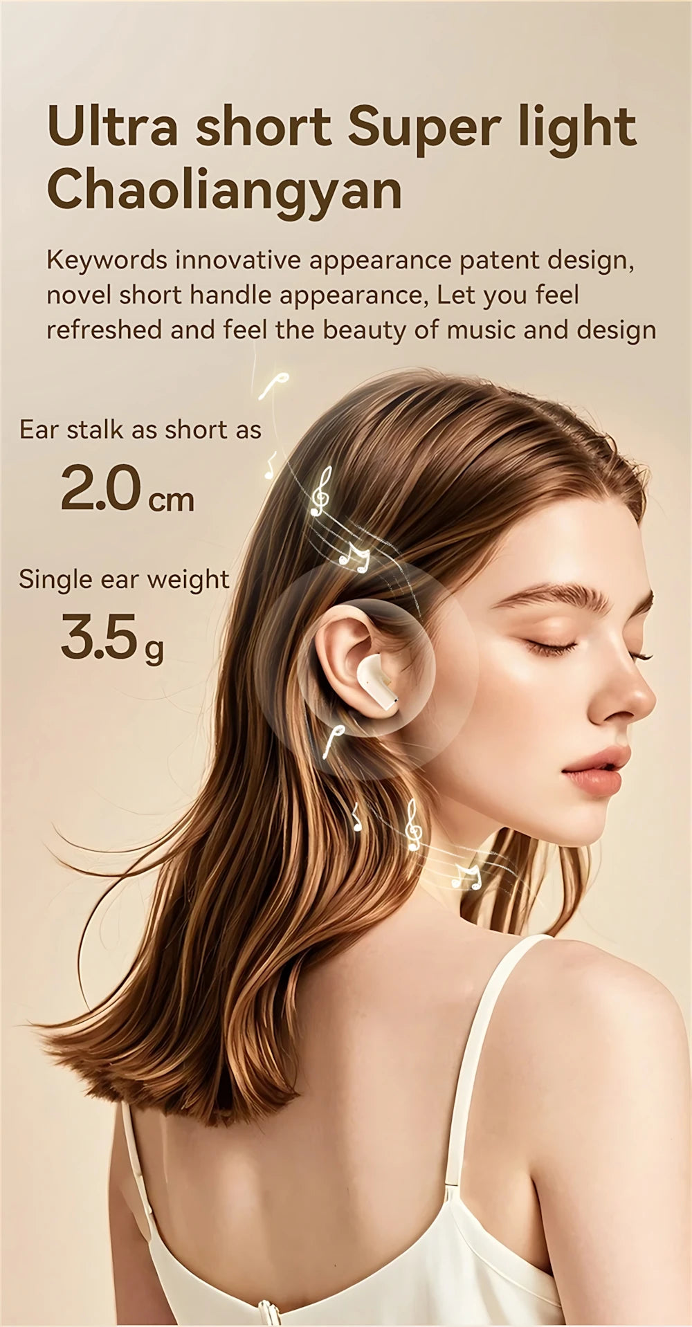 Wireless Headset Smart Comfortable Ear Buds