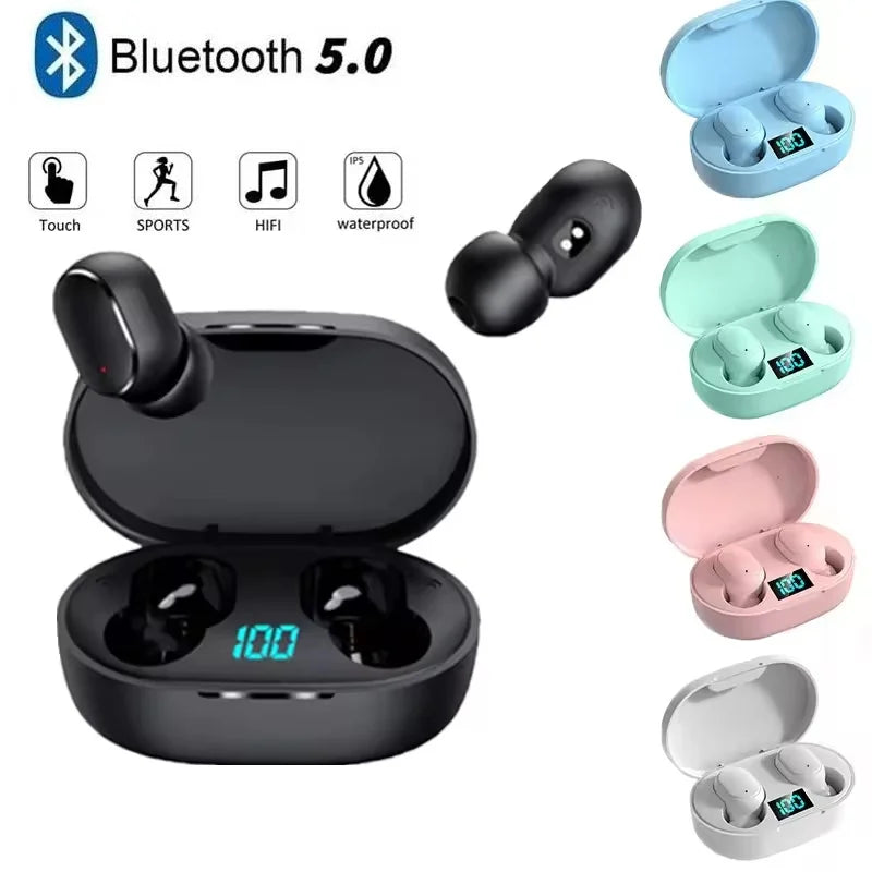 Wireless Bluetooth Headphones Over Ear HIFI Music Stereo Headset Noise Reduction Earphones